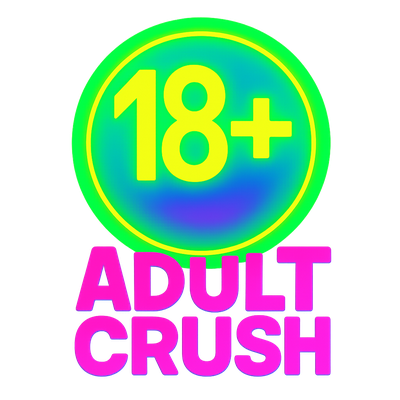 Playful dating app interface with vibrant chat preview